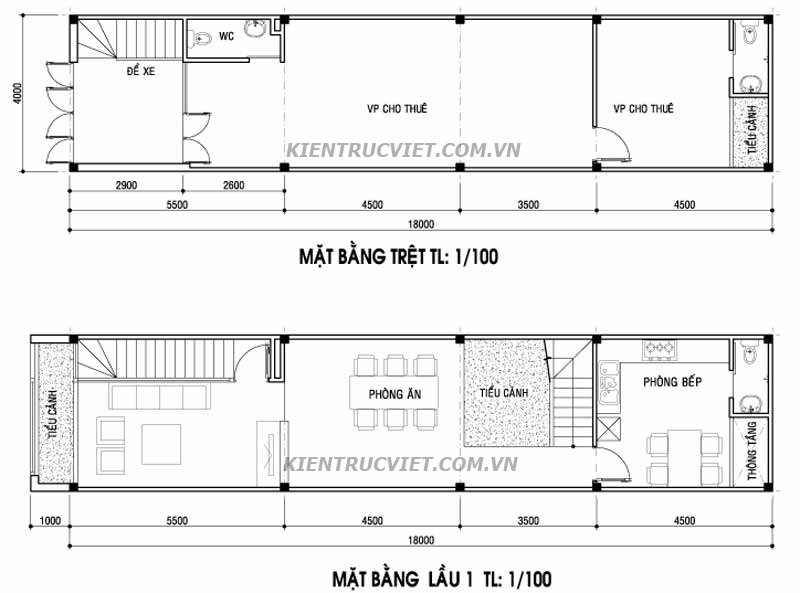 Nhà mặt tiền 4m