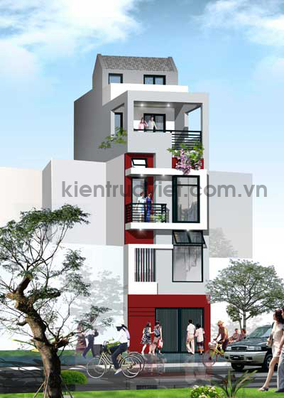 1171 nhà phố mặt tiền 4m 3 tầng