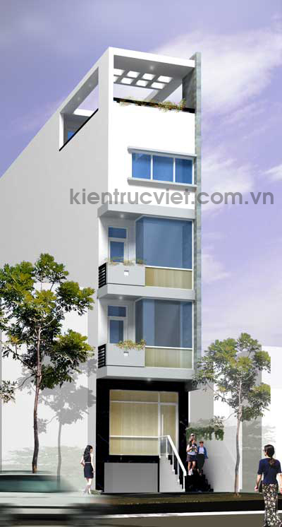 1173 nhà phố mặt tiền 4m 3 tầng