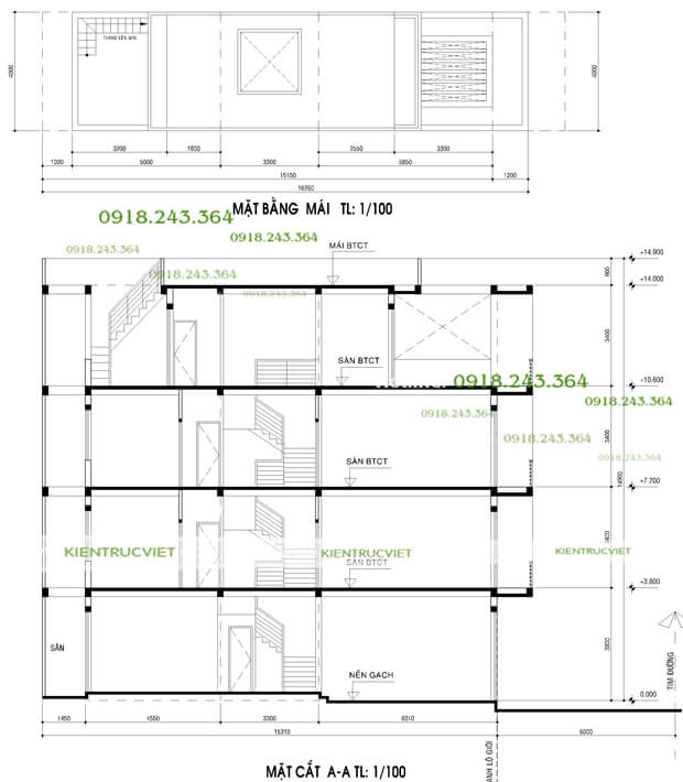1211 nhà phố nhỏ 4m