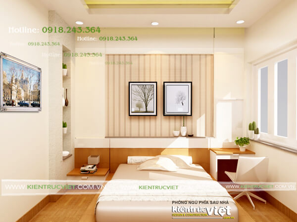 1365 phòng ngủ nhà phố 5m 1 lửng 4 tầng