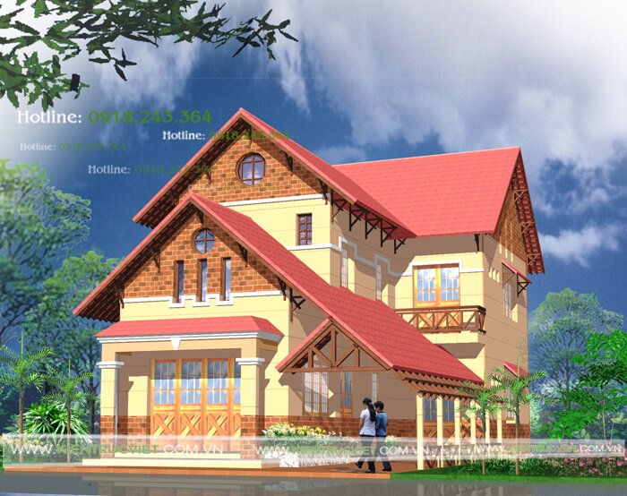 1542-1 Biệt thự 2 tầng