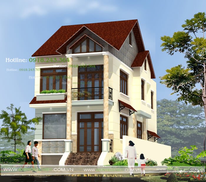 1549 Biệt thự 2 tầng