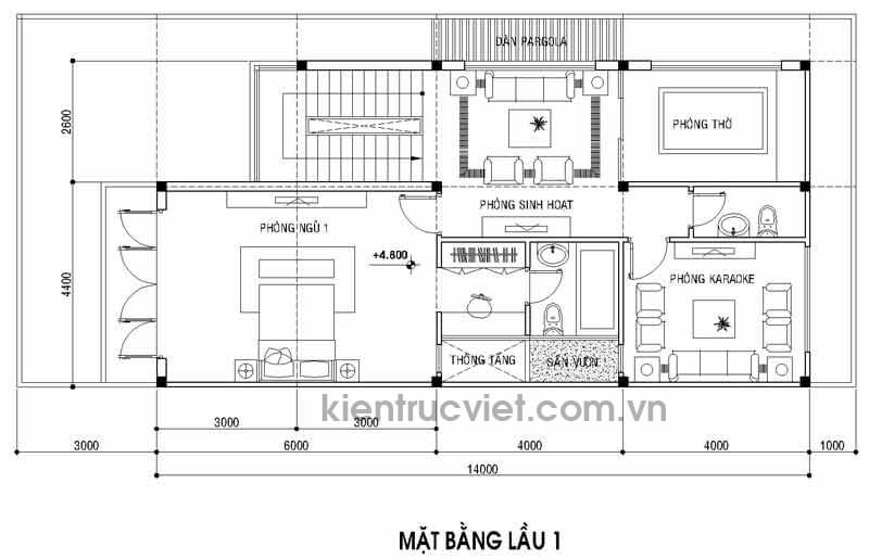 2026 biệt thự 3 tầng 2 mặt tiền