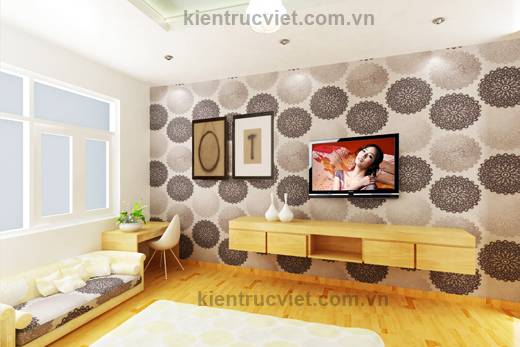 phòng ngủ Nhà mặt tiền 5m dài 14m Quận 8