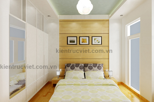 phòng ngủ Nhà mặt tiền 5m dài 14m Quận 8