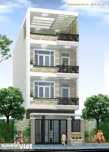 nhà 5mx16m 4 tầng quận 3