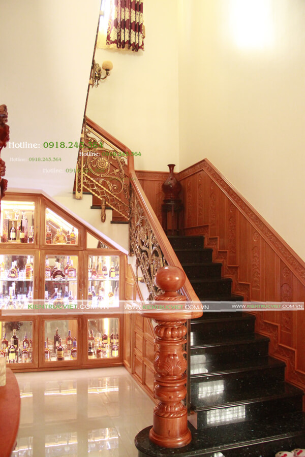 thi công hoàn thiện biệt thự 2 tầng