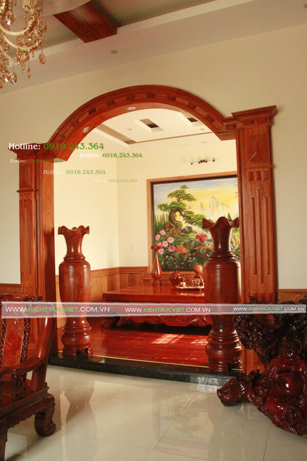 thi công hoàn thiện biệt thự 2 tầng