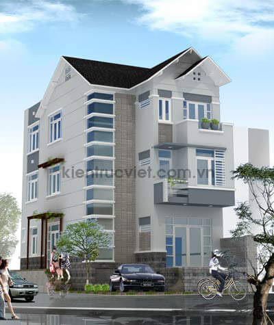 2454 biệt thự 3 tầng 2 mặt tiền