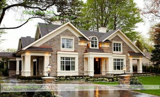 biệt thự trệt phương tây