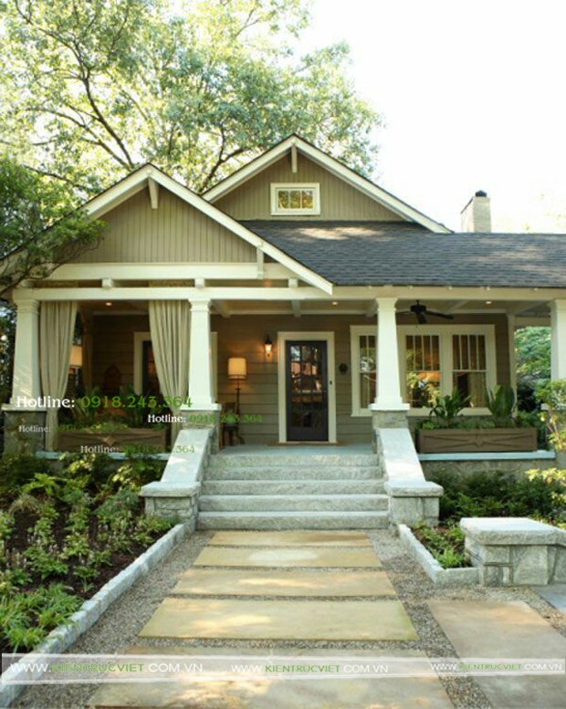 biệt thự trệt phương tây