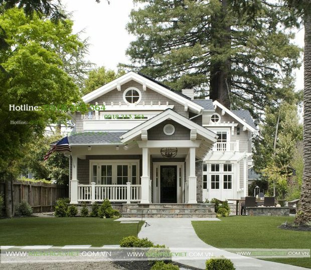 biệt thự trệt phương tây