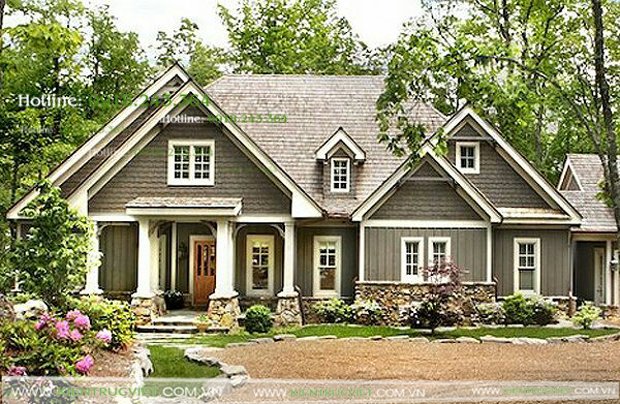 biệt thự trệt phương tây