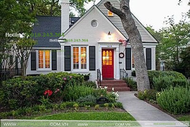 biệt thự trệt phương tây