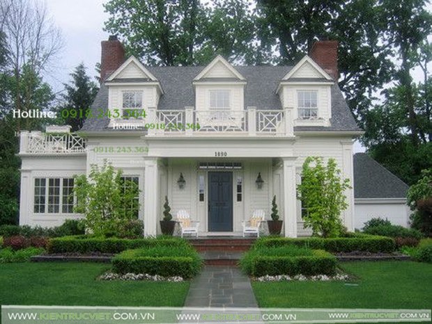 biệt thự trệt phương tây