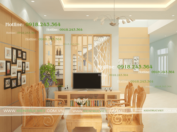 nội thất gỗ phòng khách