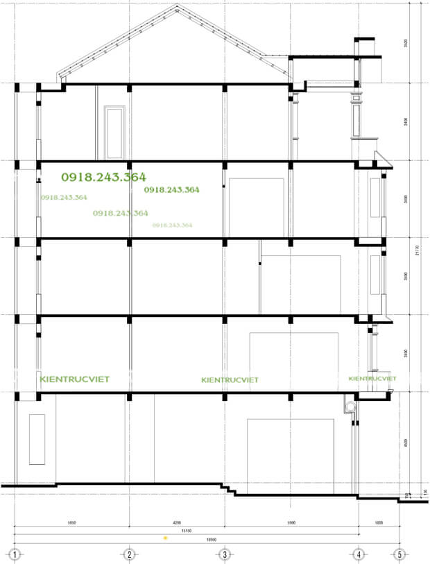 nhà phố 6mx18m, nhà ngang 6m