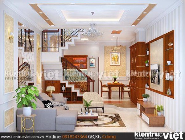 phong khach nha pho 40m2