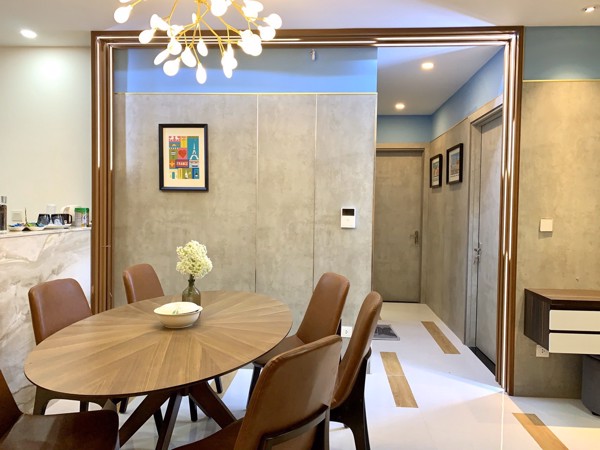 Hoàn thiện nội thất và phần thô chocăn hộ T2.25.07 Palm Heights, Mai chí Thọ