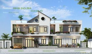 nhà 2 tầng 20mx5m