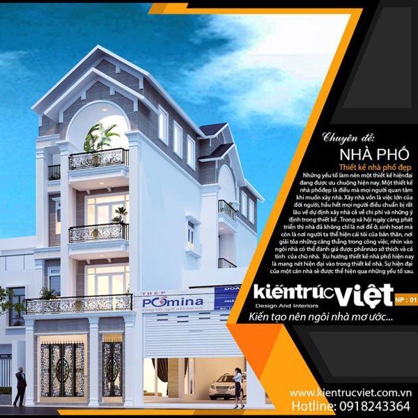 mau nha ngang 5m 3 tang