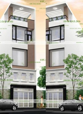 Nhà phố 4mx9m 4 tầng