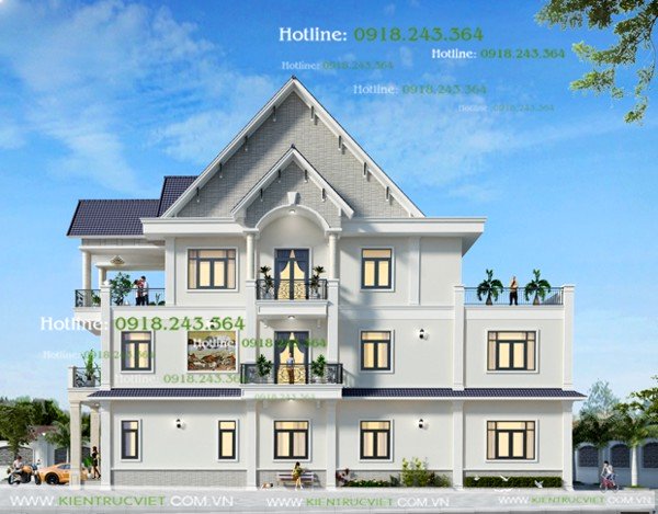 nha_q9__1__grande Biệt thự phố 2 mặt tiền mái ngói hiện đại, Quận 9