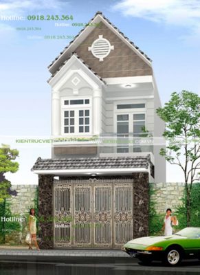 Nhà phố 4mx13m 2 tầng