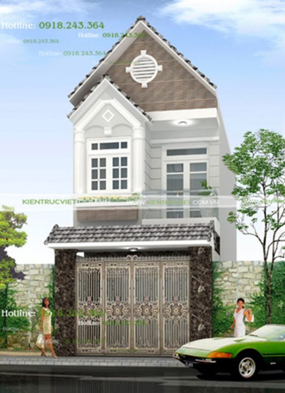 Nhà phố 4mx13m 2 tầng