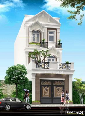 nhà phố 5mx20m 3 tầng