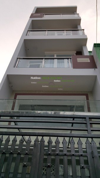 Thi công xây dựng hoàn thiện nhà phố 4x13, xây dựng 4 lầu