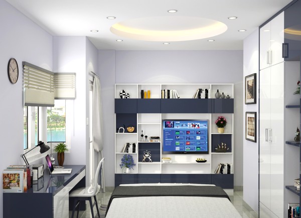 25 triệu thi công trọn gói nội thất phòng ngủ 20m2.