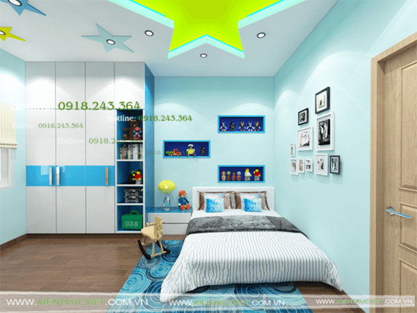 phòng cho em bé trai