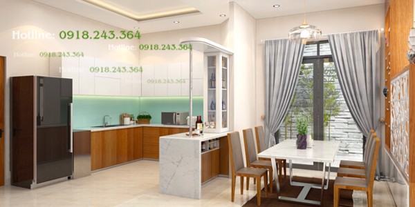 Nhà Biệt Thự Vườn, Bình Dương - Nội thất phòng bếp