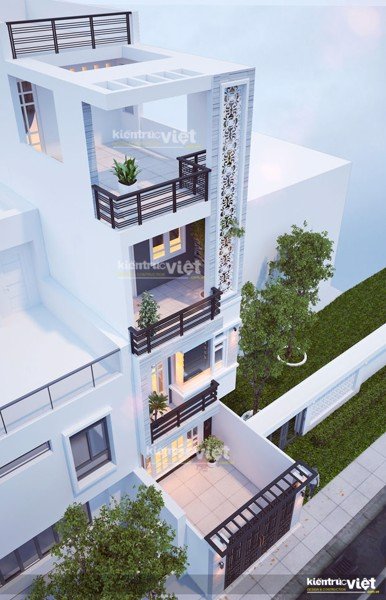 nha pho kien truc 1 tret 2 lau va 1 san thuong