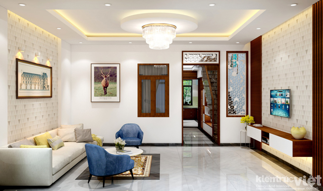 Ý tưởng thiết kế nhà 2 tầng 6x24, Tuy Phước Bình Đinh thiet ke nha 6x18 2 tang hien dai 17 - Ý tưởng thiết kế nhà 2 tầng 6x24, Tuy Phước Bình Đinh