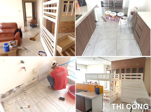 Báo giá dự toán hoàn thiện cải tạo căn hộ Sunny Plaza 120m2