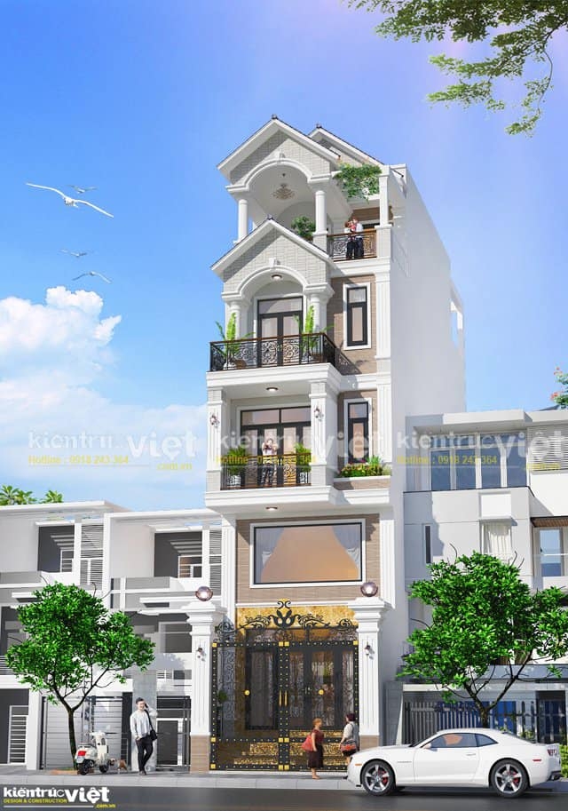 mẫu thiết kế nhà phố