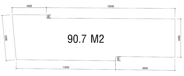 Mặt bằng thiết kế nhà 5 tầng 5mx19m