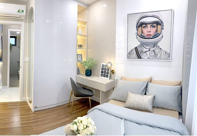 nội thất phòng ngủ căn hộ D’LUSSO