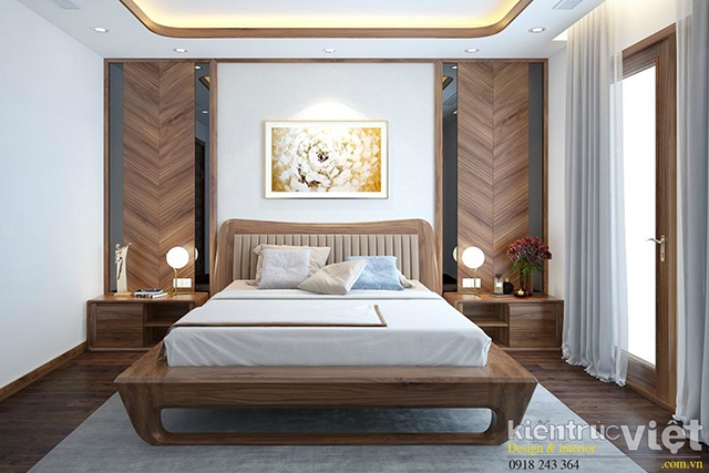 Nội thất phòng ngủ nhà 1 tầng 330m2