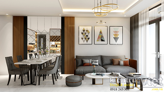 báo giá phòng ngủ nội thất căn hộ D’lusso 120 triệu