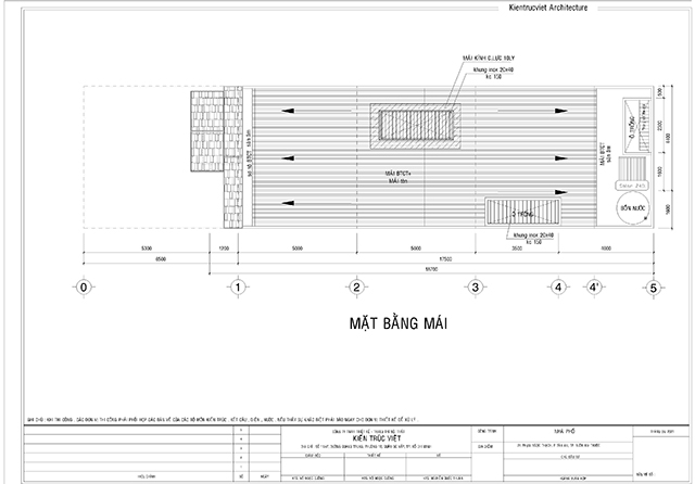 mặt bằng bố trí nhà phố 2 tầng 6mx24m