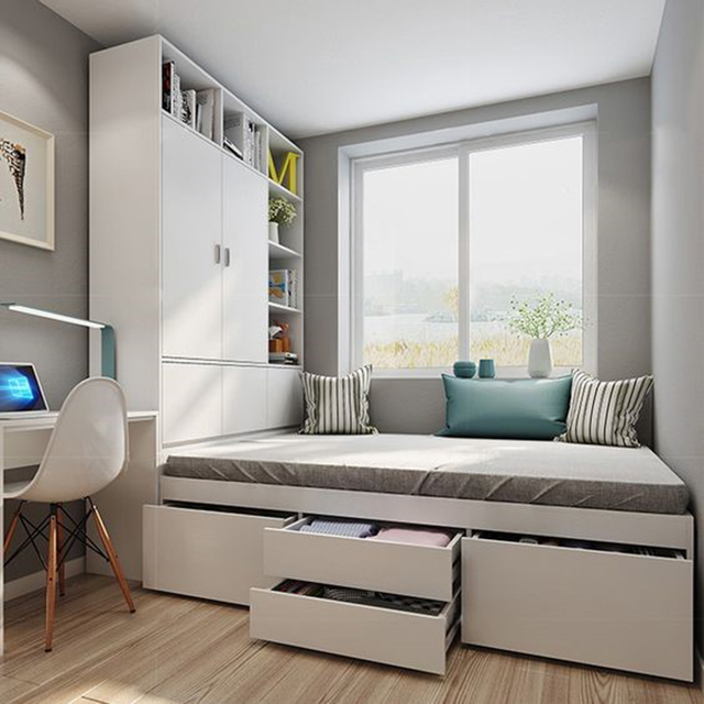phòng ngủ nội thất căn hộ D’lusso 120 triệu