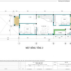 bản vẽ mẫu nhà 6m mặt tiền