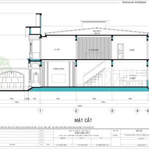 bản vẽ nha ong mat tien 6m