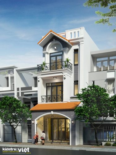 mẫu nhà 3 tầng