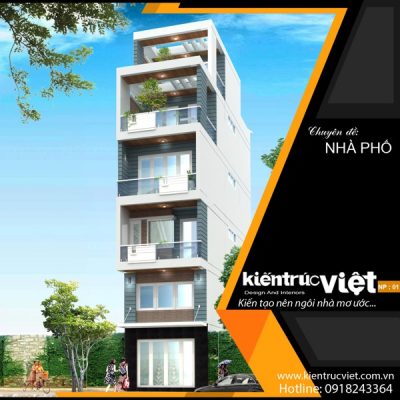 mẫu nhà ống 5 tầng Phú Yên