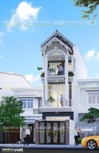 nhà 3 tầng đẹp